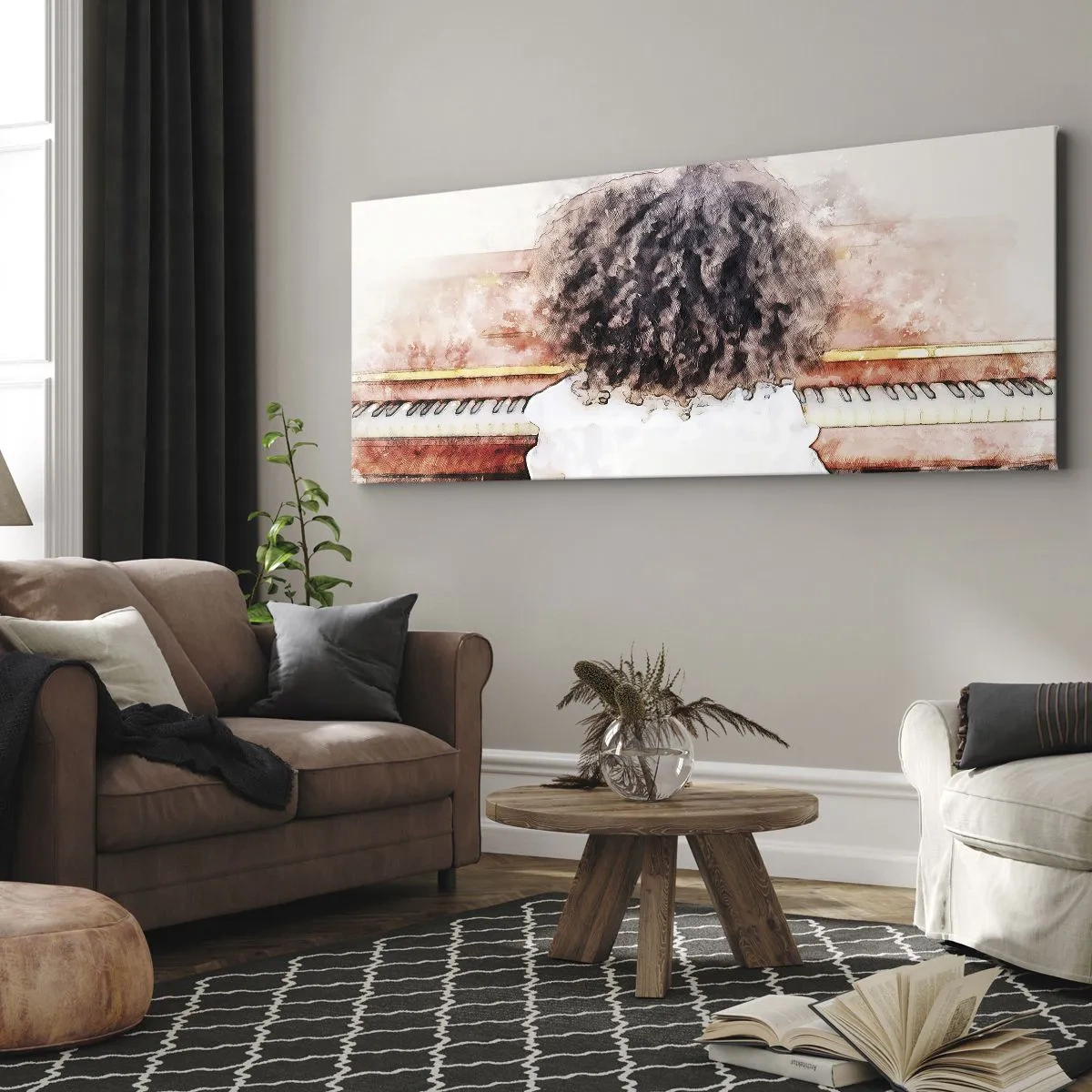 Obraz na plátne - V novom svete - 100x40 cm