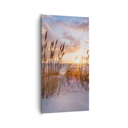 Obraz na plátne - Rozlúčka so slnkom a vetrom - 65x120 cm