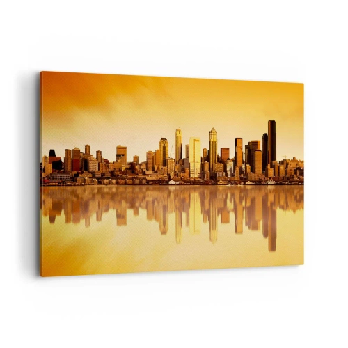 Obraz na plátne - Ticho metropoly - 100x70 cm