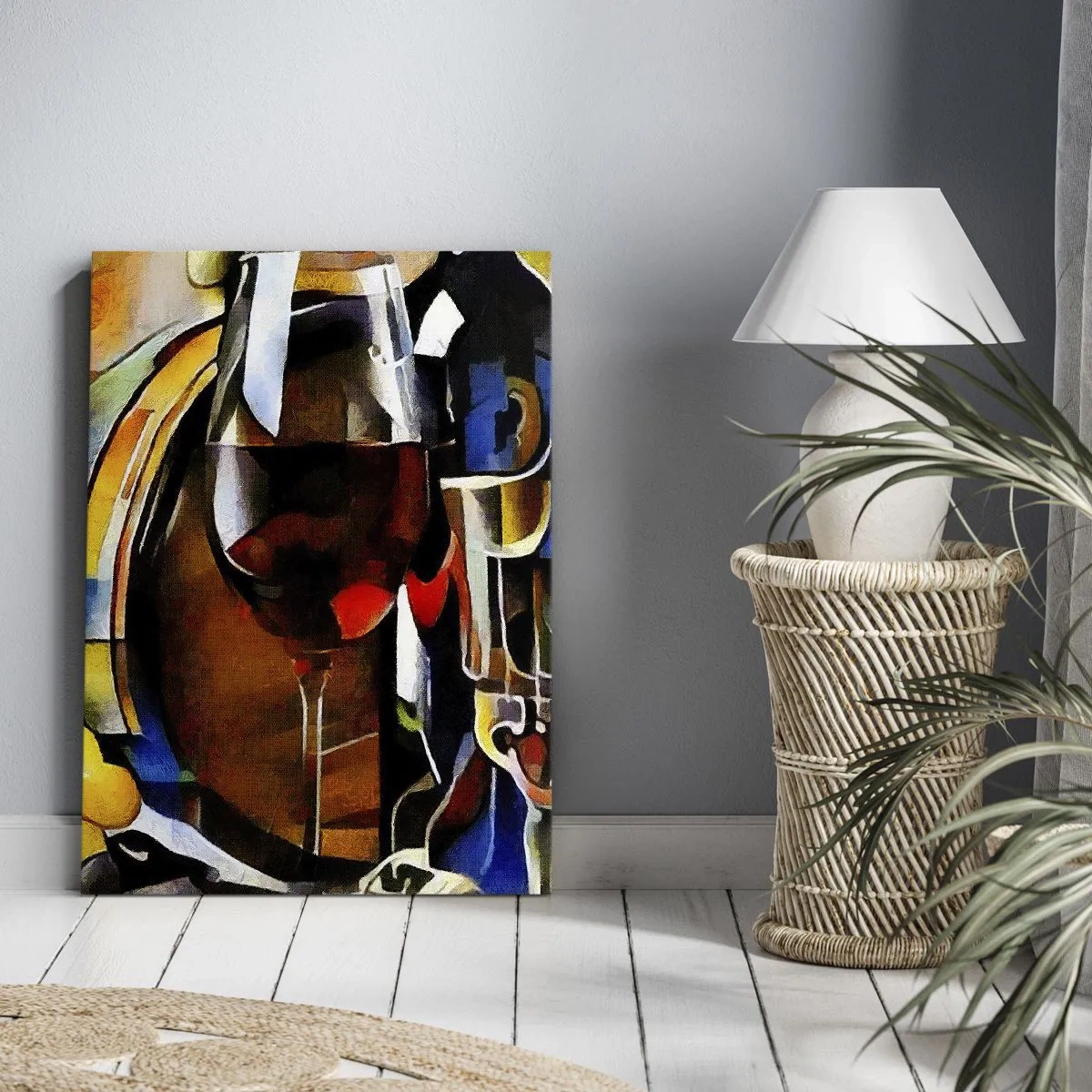 Obraz na plátne - Aj svet dostáva farby - 50x70 cm