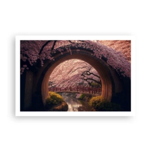 Plagát - Japonská jar - 91x61 cm