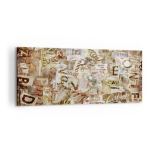 Obraz na plátne - Táraniny - 120x50 cm