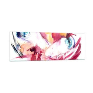 Obraz na skle - V blízkosti svet rozkvitá - 90x30 cm