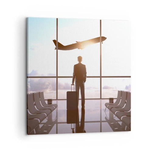 Obraz na plátne - Máš čas, spomaľ - 50x50 cm