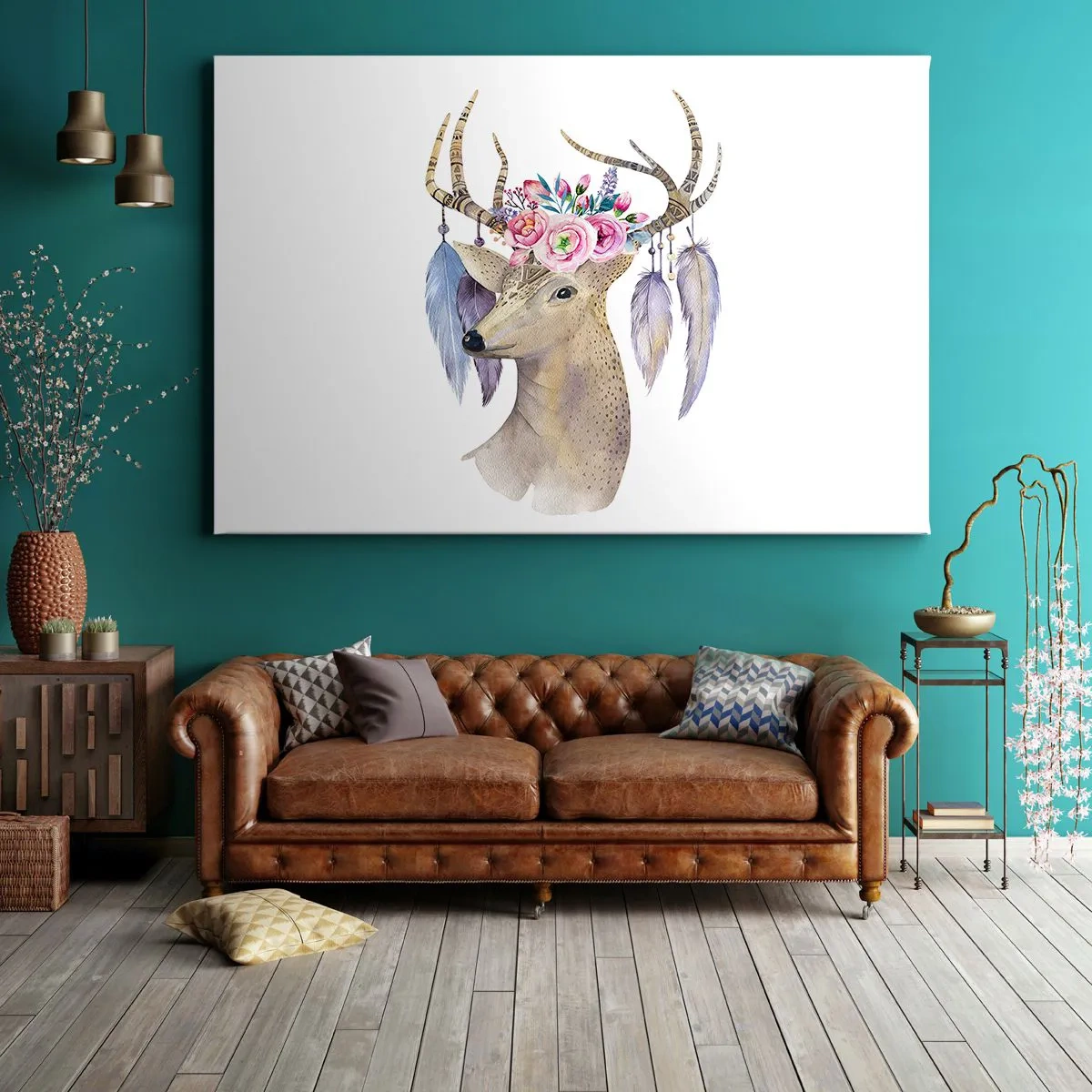 Obraz na plátne - Sprievodca duše - jemný, nevinný - 120x80 cm