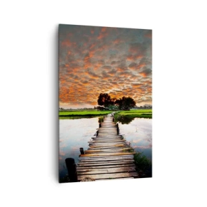 Obraz na plátne - Roztiahnite ruky - dýchajte  - 80x120 cm