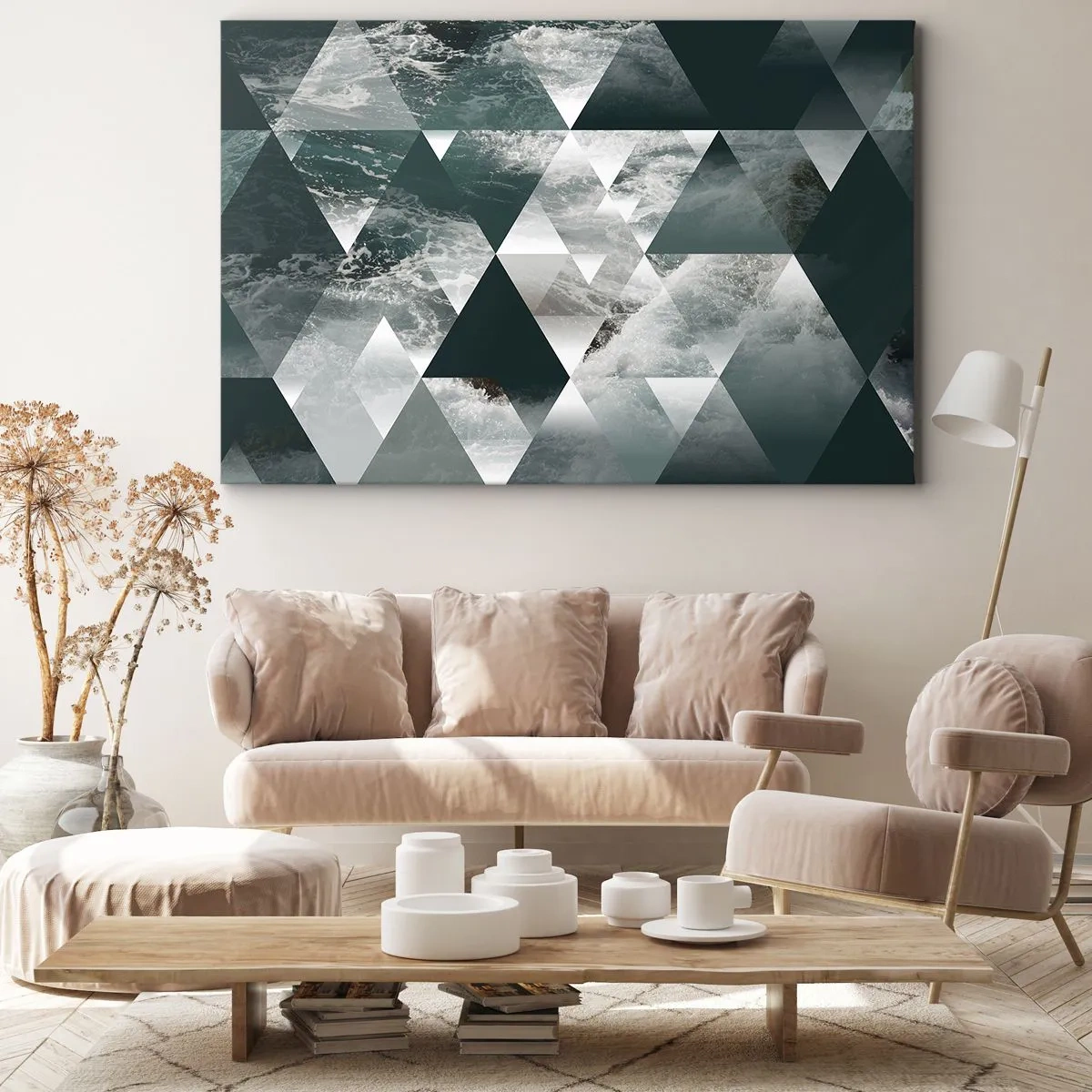 Obraz na plátne - Krištáľová perspektíva - 100x70 cm