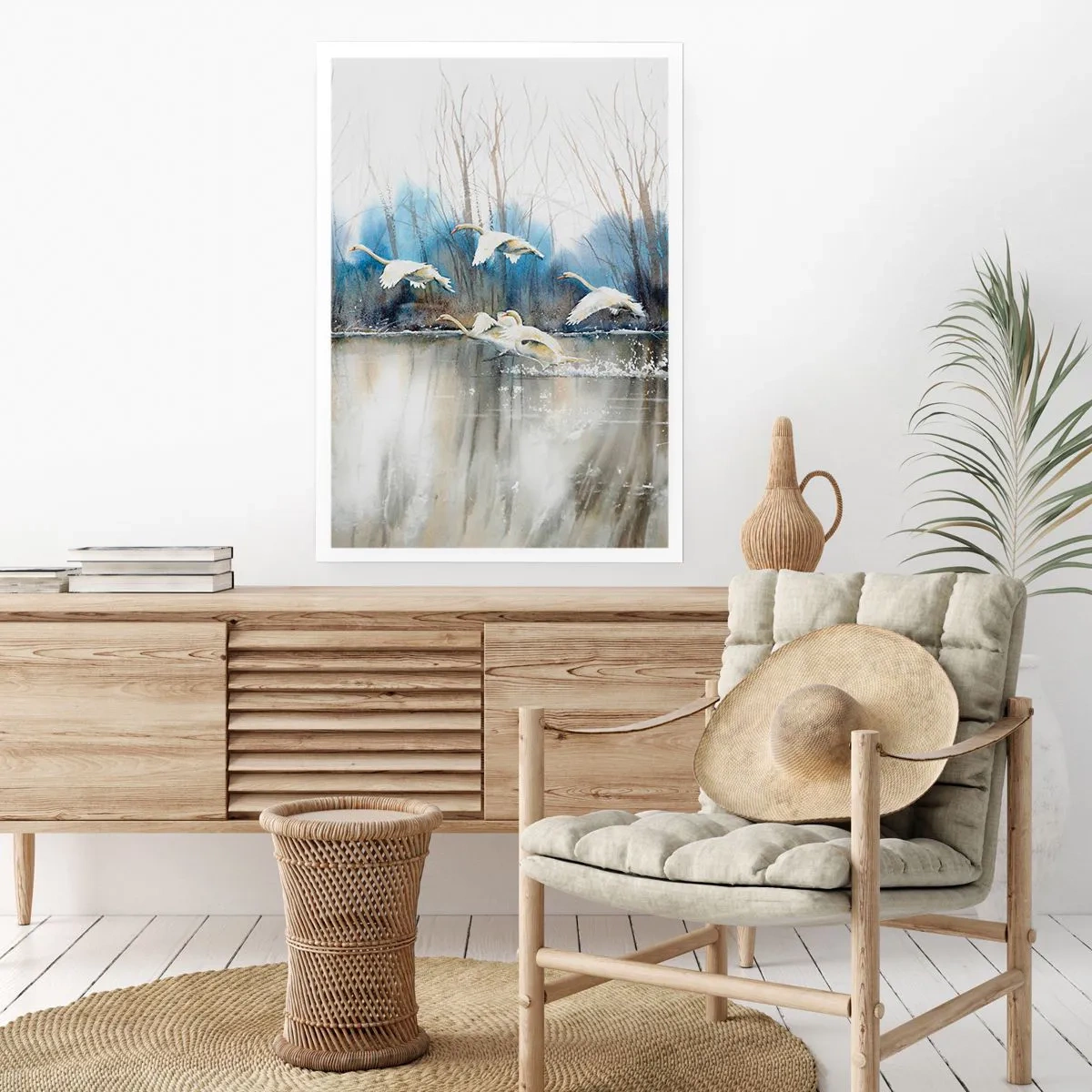 Plagát - Ako v poviedke o divokých labutiach - 30x40 cm