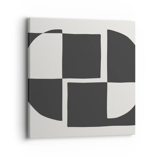 Obraz na plátne - Antitéza – syntéza - 40x40 cm