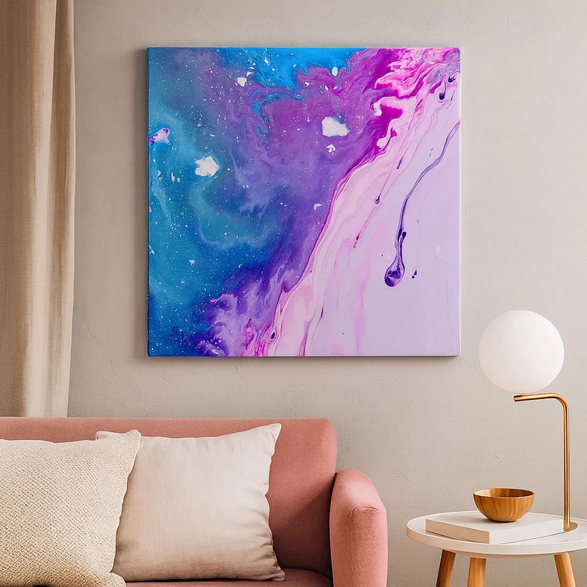 Obraz na plátne - Yin a yang - 30x30 cm