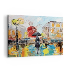 Obraz na plátne - Parížske legendy - 100x70 cm
