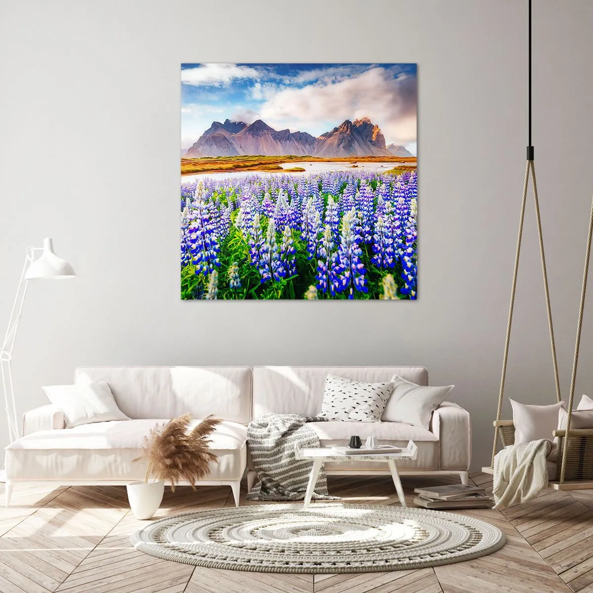 Obraz na plátne - Sila a prísnosť vedľa miernosti - 70x70 cm