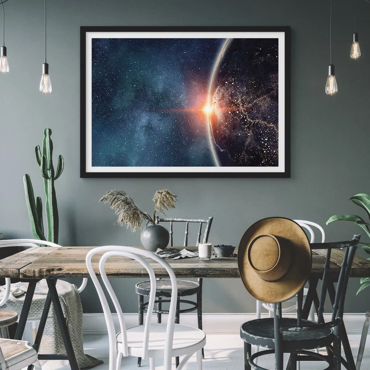 Plagát v čiernom ráme - V novej perspektíve - 100x70 cm