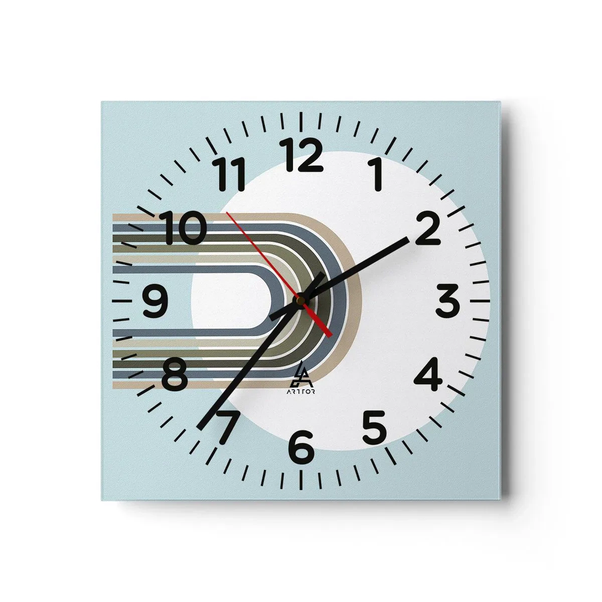 Nástenné hodiny - Neodolateľná príťažlivosť - 40x40 cm