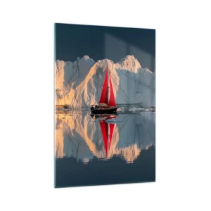 Obraz na skle - Na okraji sveta - 70x100 cm