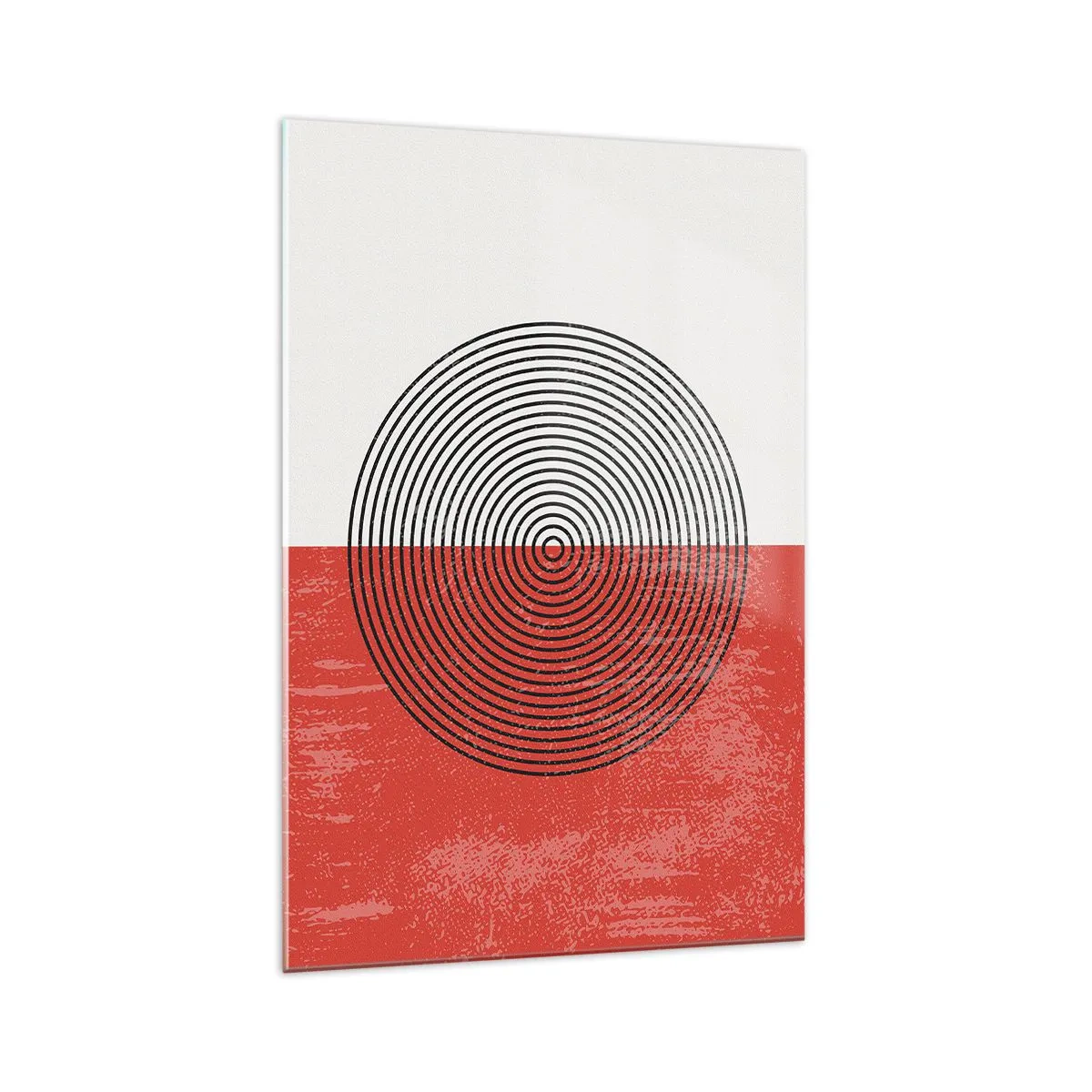 Obraz na skle - Presný zásah - 70x100 cm