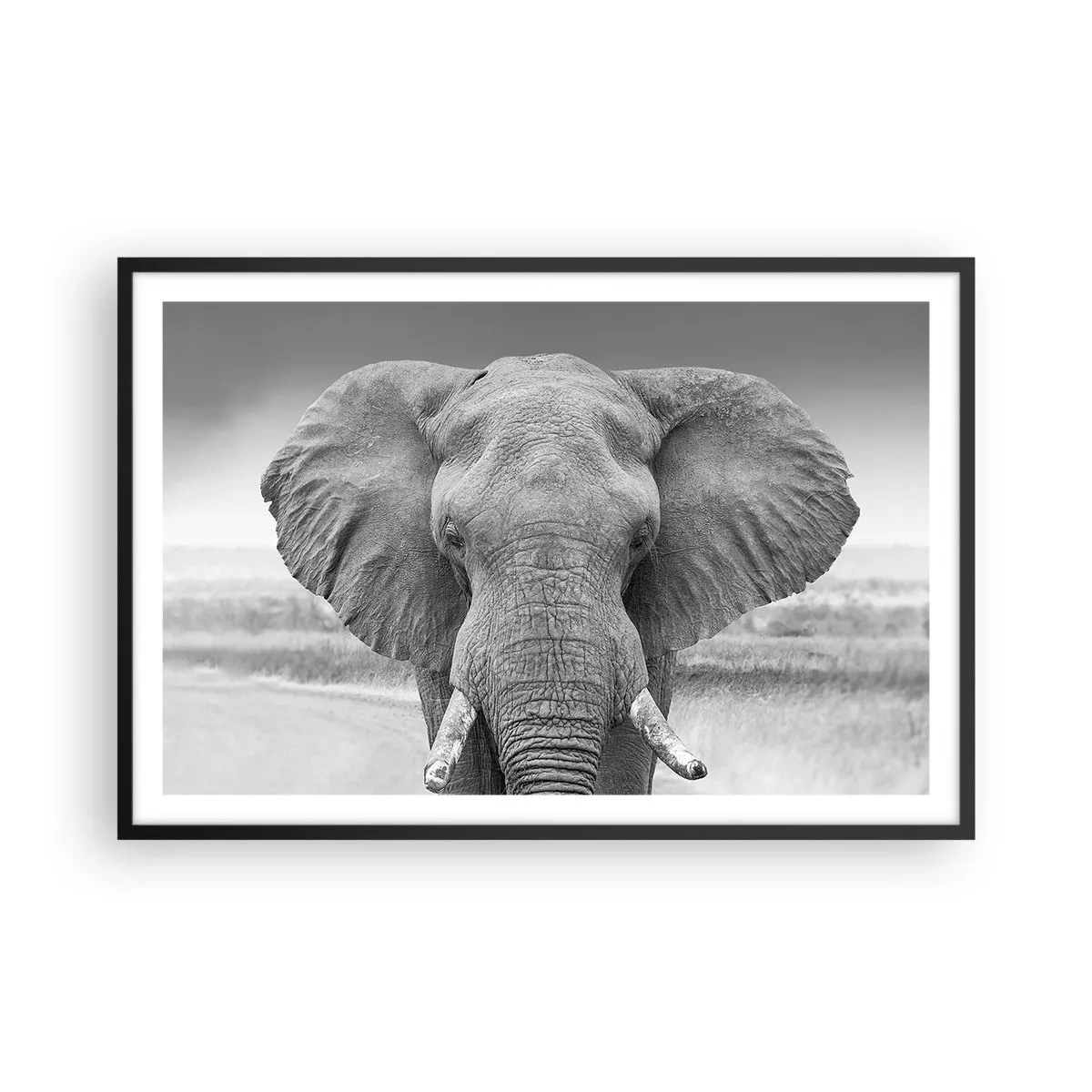 Plagát v čiernom ráme - Vitajte v mojom svete - 91x61 cm