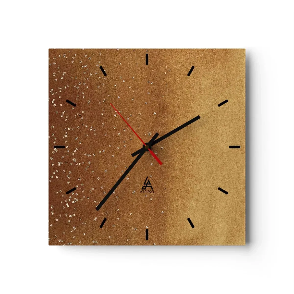 Nástenné hodiny - Zrodenie svetla - 30x30 cm