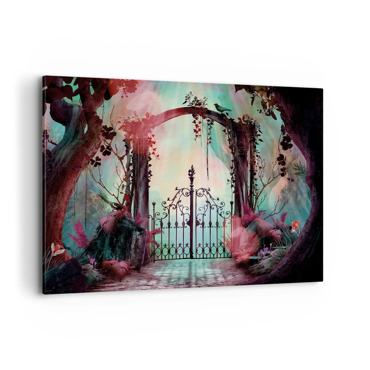 Obraz na plátne - Tajná záhrada - 120x80 cm