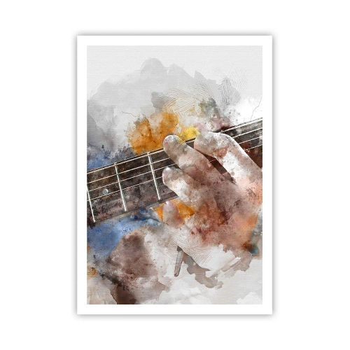 Plagát - Poézia medzi strunami - 70x100 cm