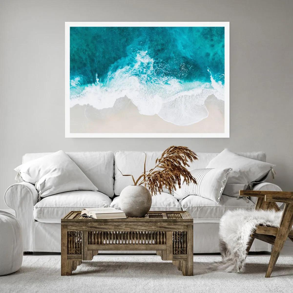 Plagát - Prirodzené pohladenie - 100x70 cm