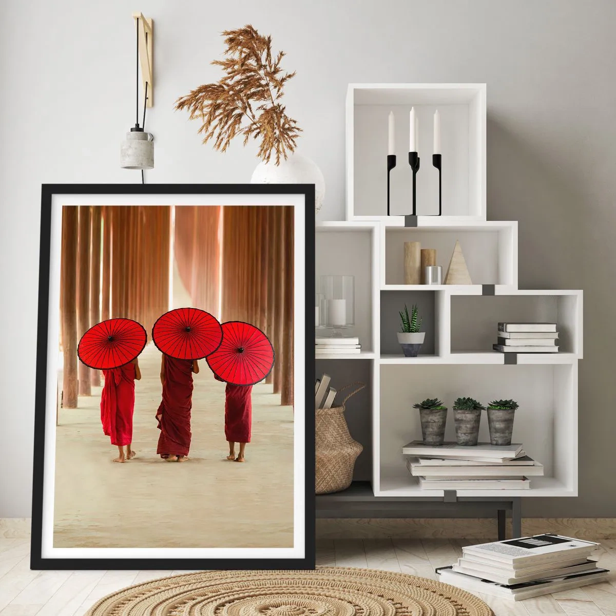 Plagát v čiernom ráme - Na ceste do Čistej ríše - 40x50 cm