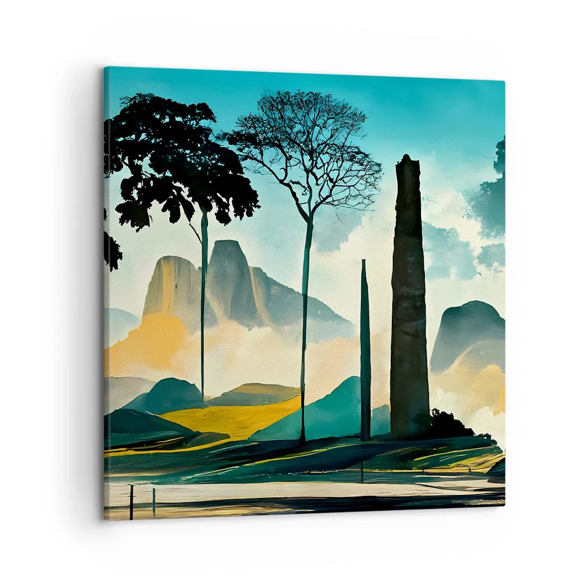 Obraz na plátne - Vyššie a vyššie - 50x50 cm