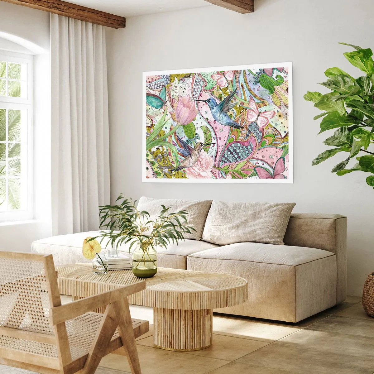 Plagát - Zamotané do lián - 100x70 cm