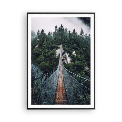 Plagát v čiernom ráme - Len pre orlov - 70x100 cm