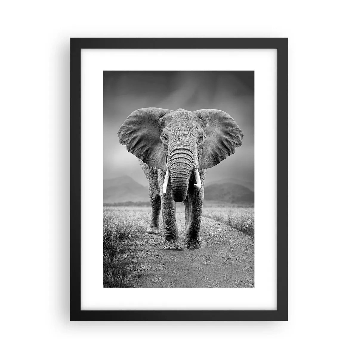 Plagát v čiernom ráme - Hostiteľ víta - 30x40 cm