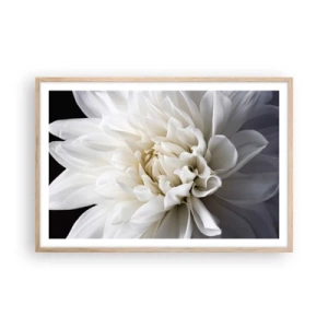 Plagát v ráme zo svetlého duba - Ráno s nevestou - 91x61 cm