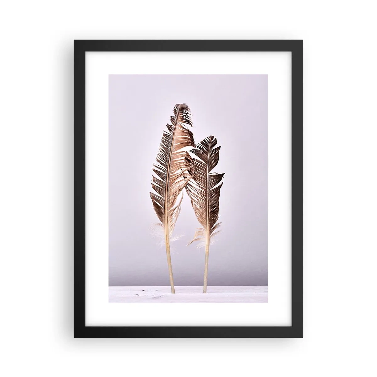 Plagát v čiernom ráme - Proti ničote - 30x40 cm