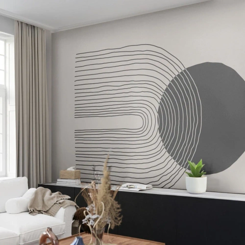 Samolepiaca Fototapeta Deluxe Sticker - Chvenie a istota - Abstrakcia, Kus, Minimalizmus - 250x175 cm