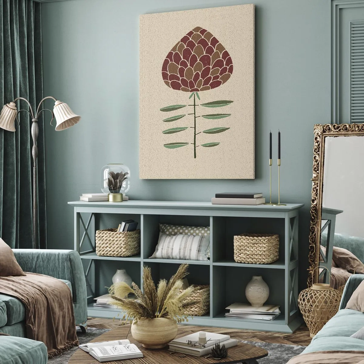 Obraz na plátne - Šéf šéfov - 55x100 cm