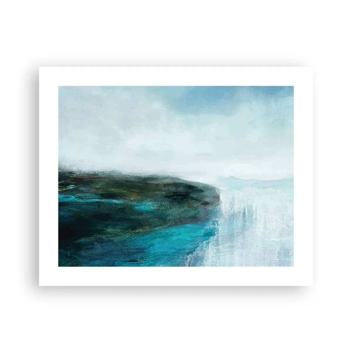 Plagát - Námorná abstrakcia - 50x40 cm