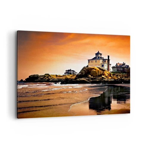 Obraz na plátne - Elegancia západného pobrežia - 100x70 cm