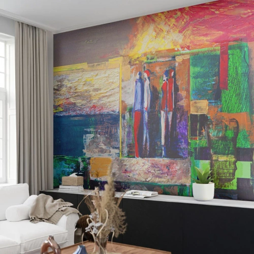 Fototapeta Standard Eco - Vzťahy a emócie - Abstrakcia, Ľudia, Kus - 450x315 cm