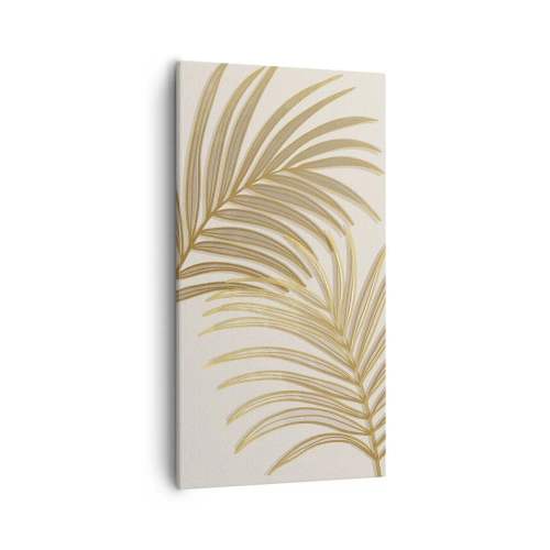 Obraz na plátne - Zlatá palma! - 55x100 cm