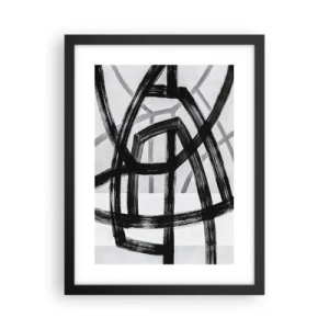 Plagát v čiernom ráme - Hĺbka - 30x40 cm