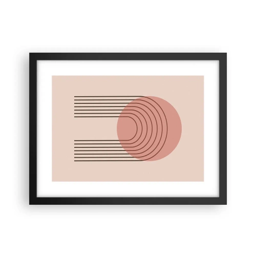 Plagát v čiernom ráme - Neodolateľná príťažlivosť - 40x30 cm