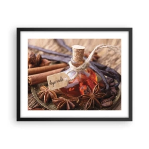 Plagát v čiernom ráme - K jednote tela a ducha - 50x40 cm