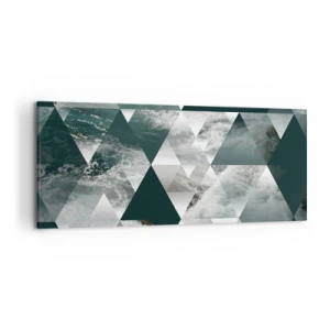 Obraz na plátne - Krištáľová perspektíva - 120x50 cm