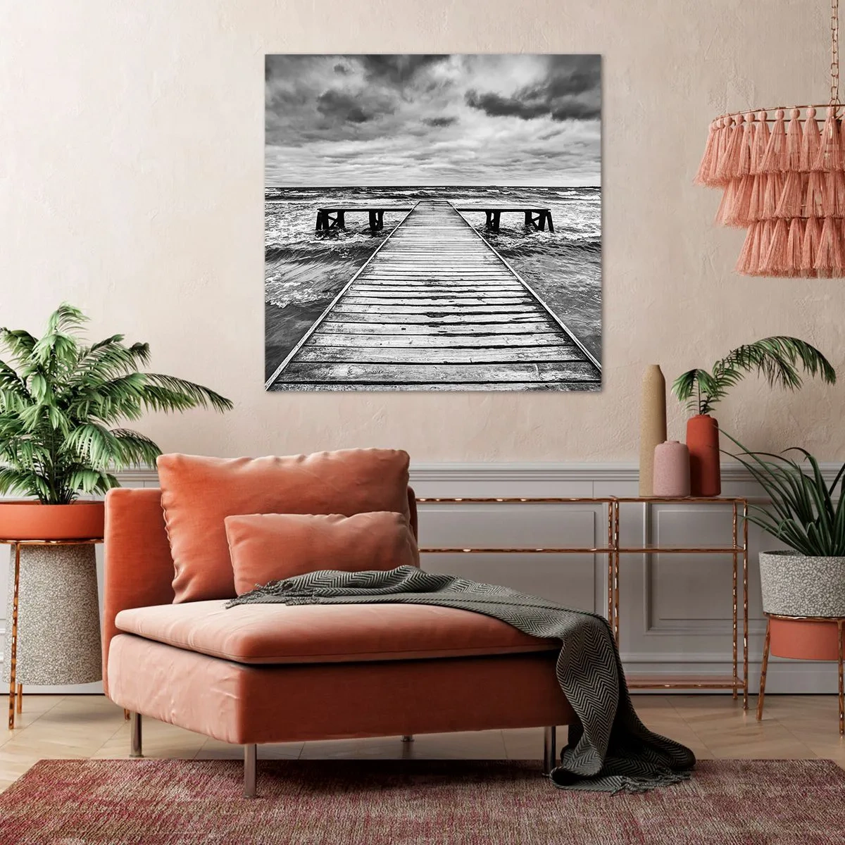 Obraz na plátne - Čakám na vietor, čo rozfúka… - 50x50 cm