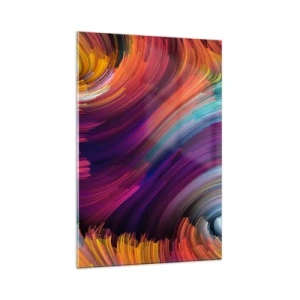 Obraz na skle - Začiatok nového sveta - 80x120 cm