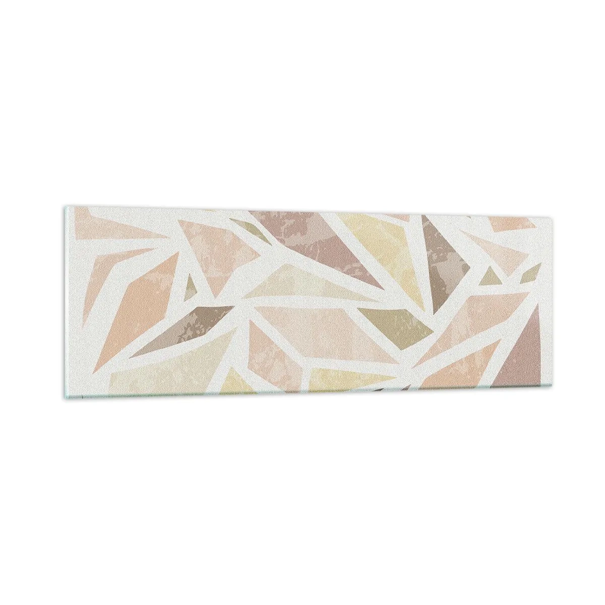 Obraz na skle - Kompozícia: vitráž - 90x30 cm