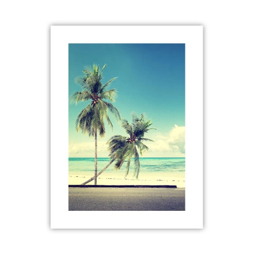 Plagát - Prázdniny, je čas začať - 30x40 cm