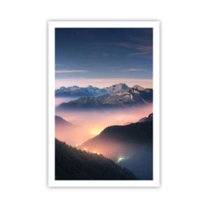 Plagát - Svetlo v údoliach - 61x91 cm