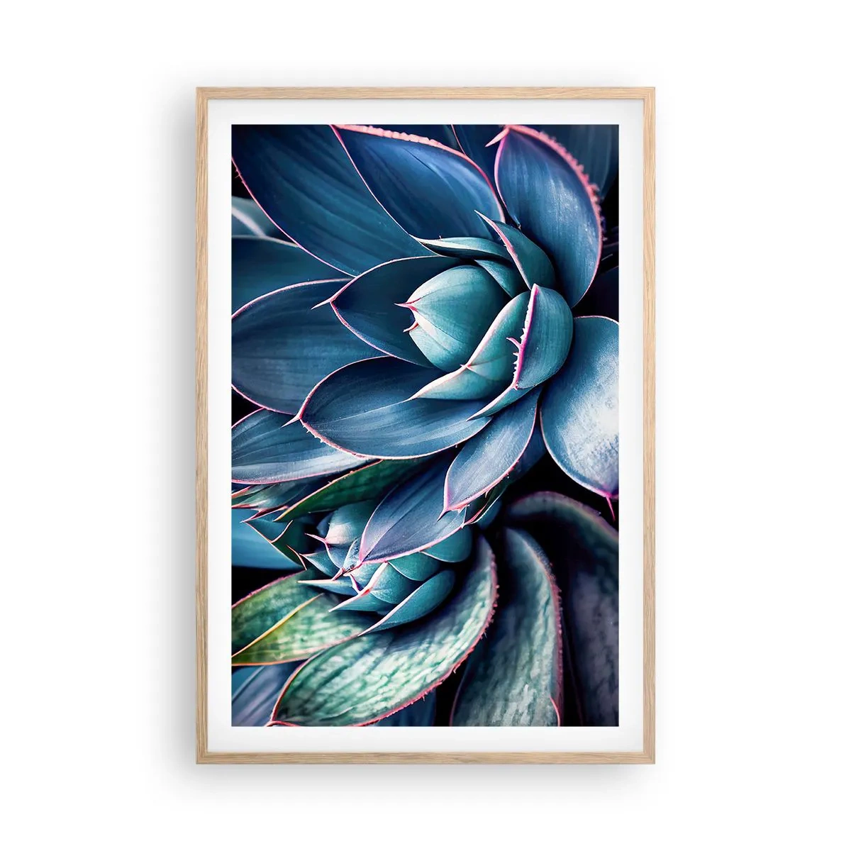 Plagát v ráme zo svetlého duba - Vitálna sila - 61x91 cm