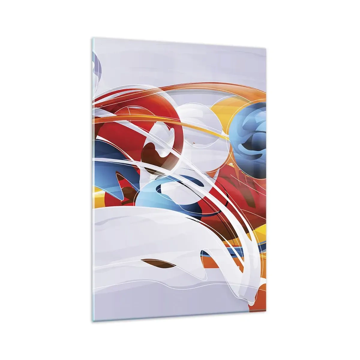 Obraz na skle - Tanec živlov - 80x120 cm