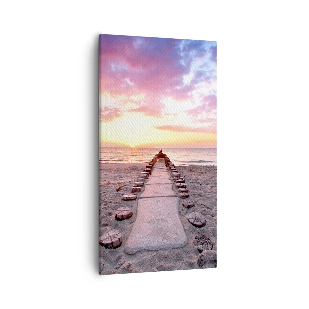 Obraz na plátne - Okamih hlbokého zážitku - 55x100 cm